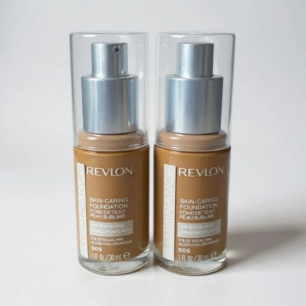 Bundle of 2 Revlon Illuminance Foundation – 505 Rich Sand – NIB